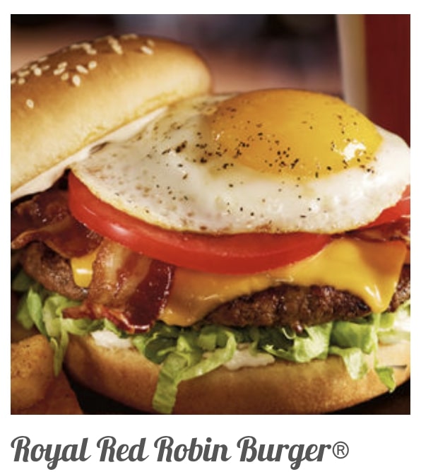 Royal Red Robin Burger 