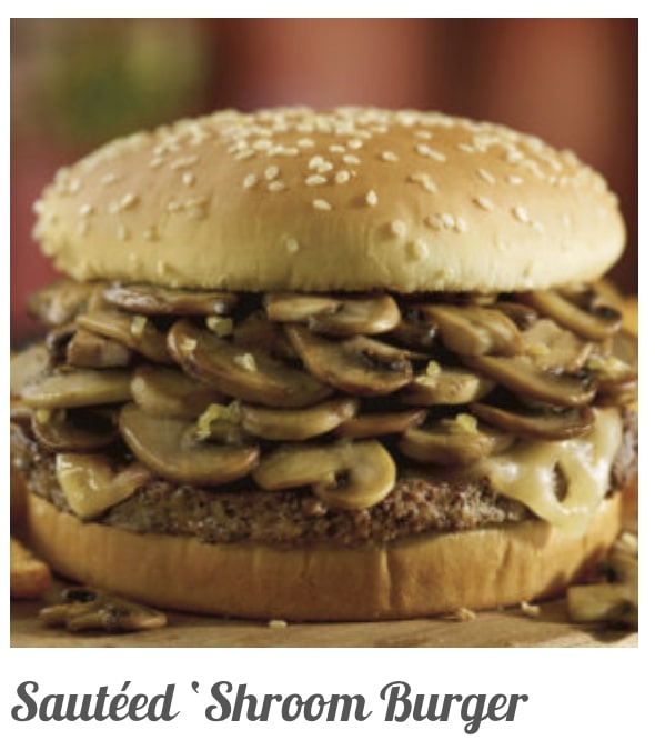 Sautéed ‘Shroom Burger