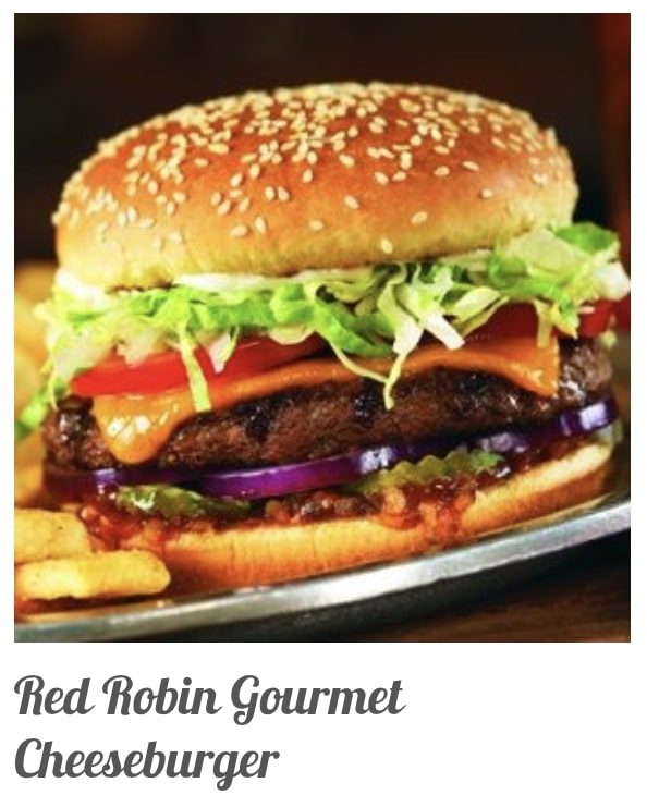 Red Robin Gourmet Cheeseburger