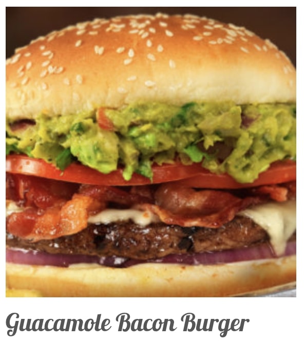 Guacamole Bacon Burger