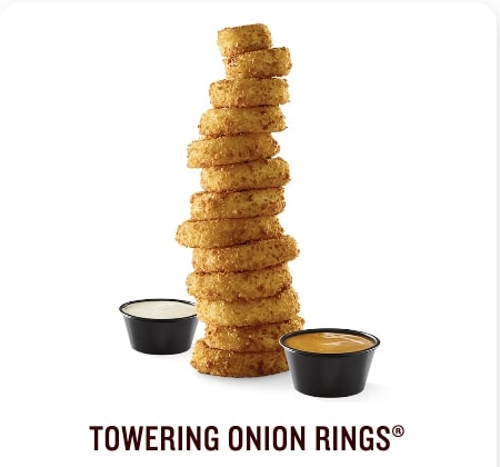 TOWERING ONION RINGS 