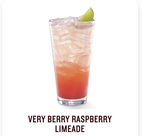 VERY BERRY RASPBERRY LIMEADE