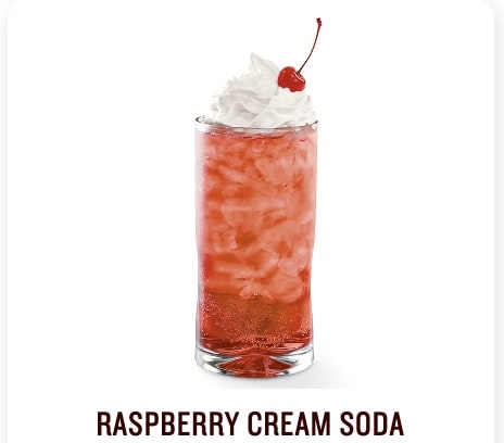 RASPBERRY CREAM SODA