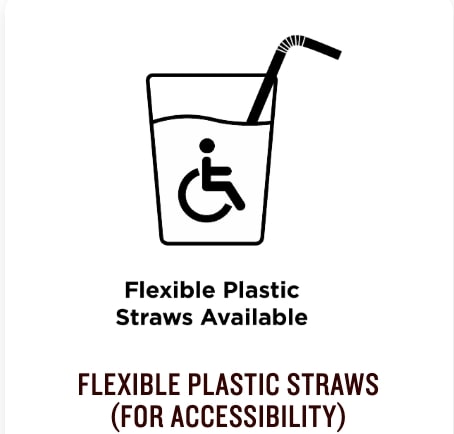 FLEXIBLE PLASTIC STRAWS