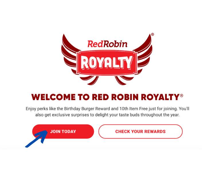 red robin royalty login