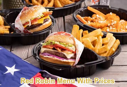 Red Robin Menu With Prices